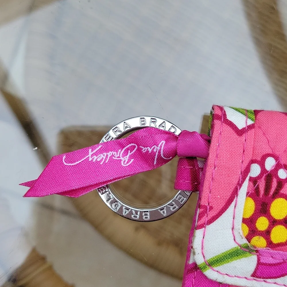 Vera Bradley Lilli Bell small wallet with keychain